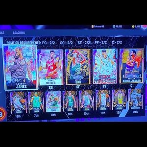 Stacked myteam account
